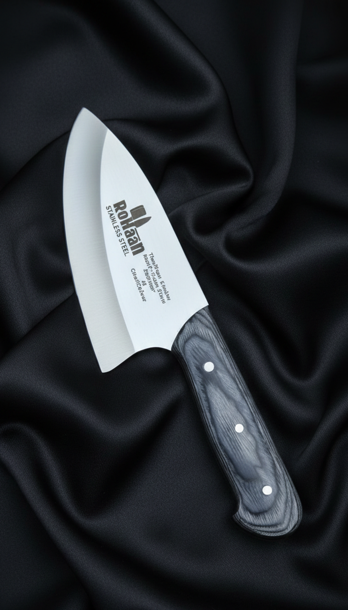 4”RoHaan Professional Stainless Steel Chef Knife – Colorful Ergonomic Handle
