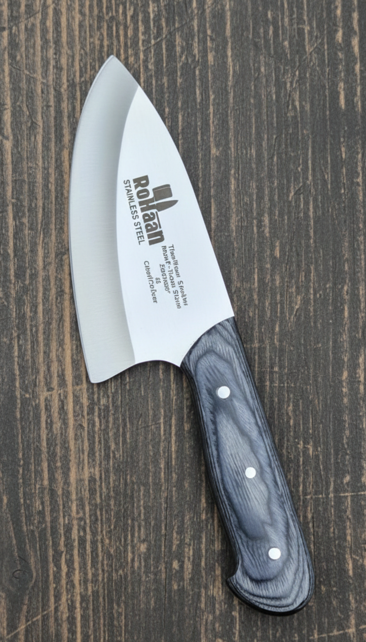 4”RoHaan Professional Stainless Steel Chef Knife – Colorful Ergonomic Handle