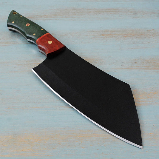 Handmade Professional Chef Cleaver Knife, Custom Kitchen Cleaver, Chopper Knife, Veg Mincer
