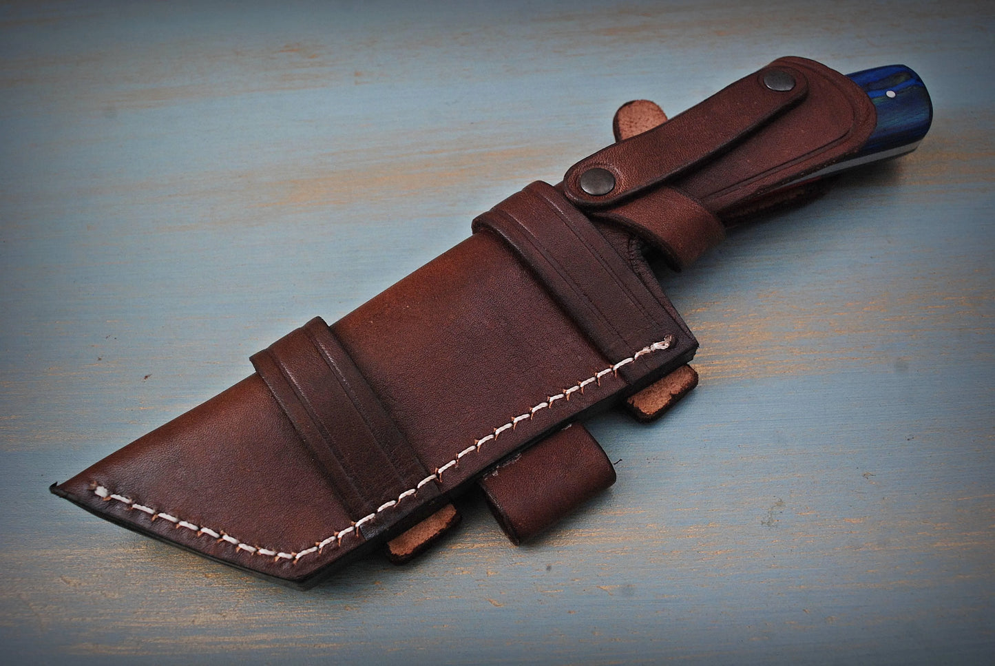 Handmade Damascus Steel Tanto Knife - Camping, Hunting, Outdoor & EDC Knife