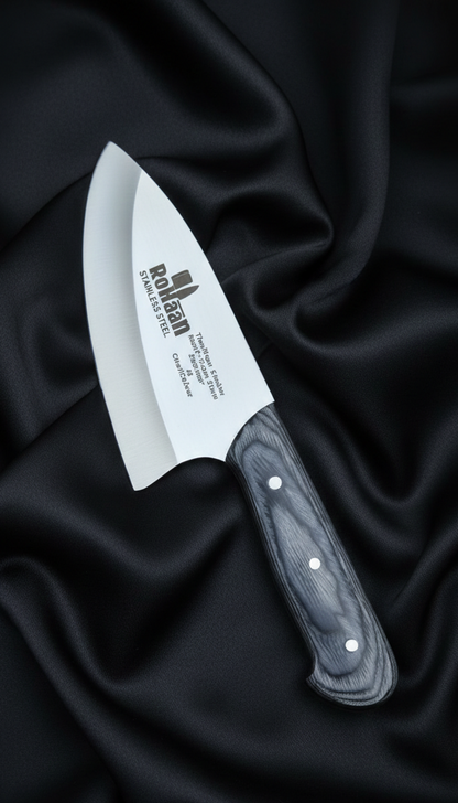 4”RoHaan Professional Stainless Steel Chef Knife – Colorful Ergonomic Handle