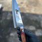 Rohaan 9" Professional Butcher & Chef Knife | J2 Stainless Steel Full Tang | Ergonomic Pakka Wood Handle | Butt Son’s Cutlers