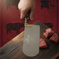 Rohaan 3 Pieces Butcher and Meat Knife Set, Professional Meat Cleaver, Bone Crusher,
