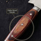 Rohaan 9" Professional Butcher & Chef Knife | J2 Stainless Steel Full Tang | Ergonomic Pakka Wood Handle | Butt Son’s Cutlers