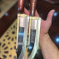 Rohaan 3 Pieces Butcher and Meat Knife Set, Professional Meat Cleaver, Bone Crusher,