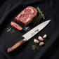 Rohaan 9" Professional Butcher & Chef Knife | J2 Stainless Steel Full Tang | Ergonomic Pakka Wood Handle | Butt Son’s Cutlers