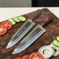 Rohaan 3 Pieces Butcher and Meat Knife Set, Professional Meat Cleaver, Bone Crusher,